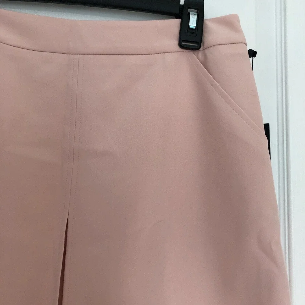 Tommy Hilfiger TH Flex Pink Mini‎ Skirt H31SA346 Career Stretch Pockets Size 8